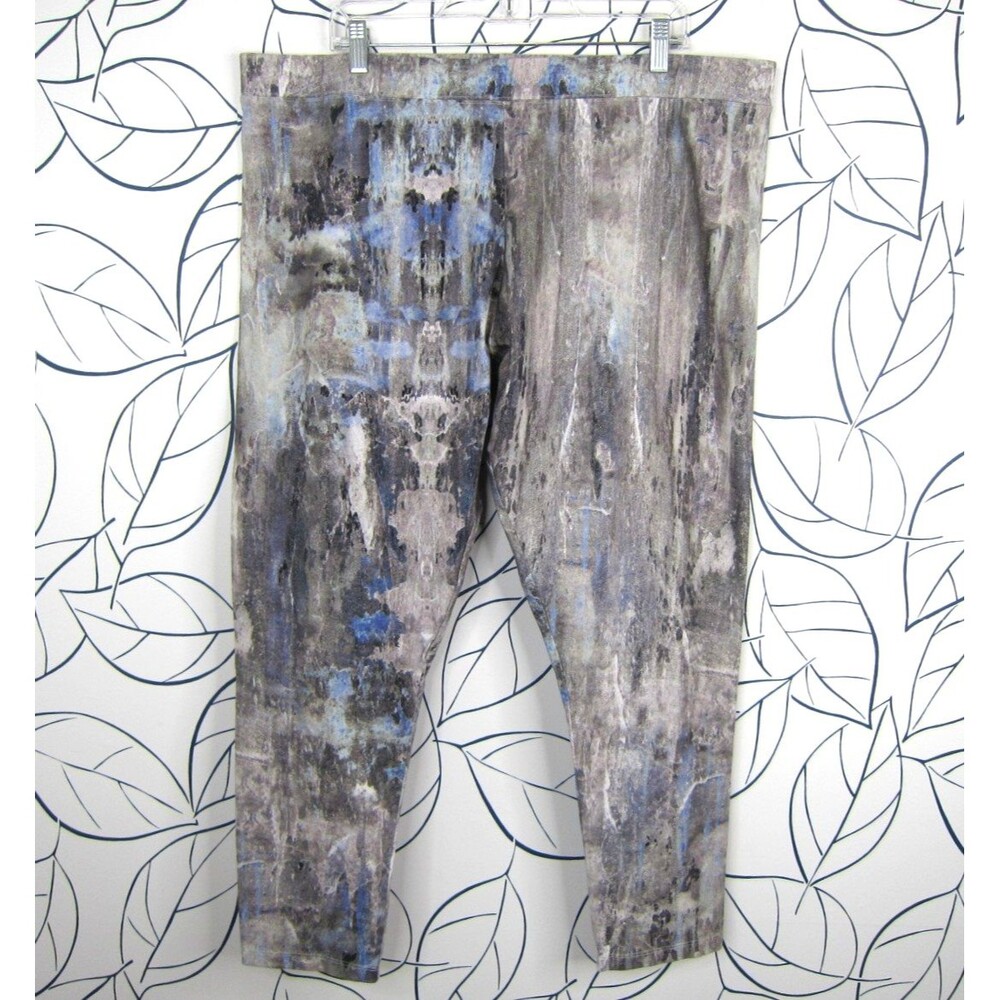 Soft Surroundings Have to Have Leggings in Painted Bark Print Size 2X EUC